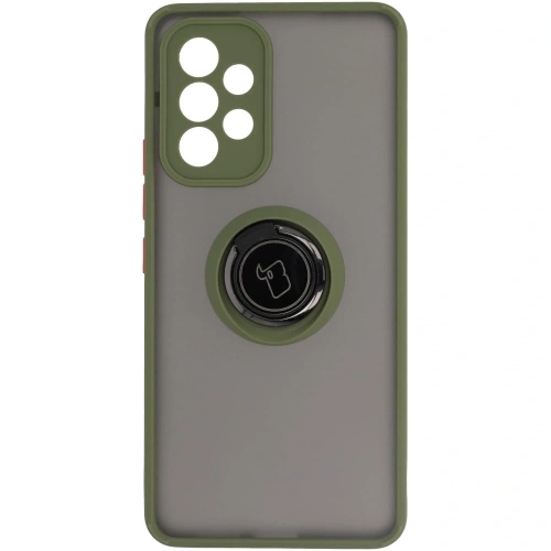 Kup Bizon Case Hybrid Ring Samsung Galaxy A53 5G füstös zöld kerettel - BIZ7506 - {ean13} - Sklep Home Screen