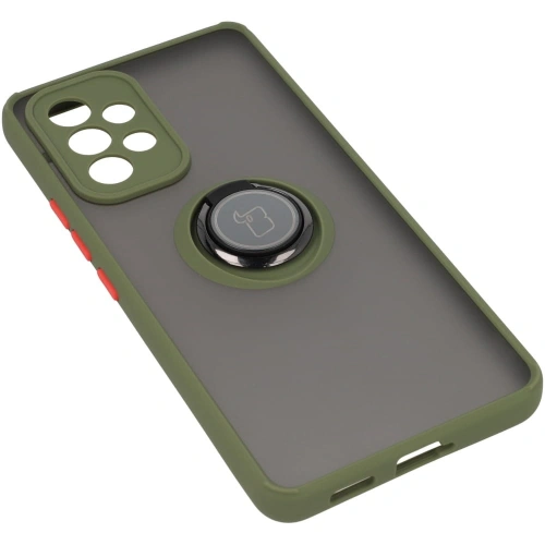 Kup Bizon Case Hybrid Ring Samsung Galaxy A53 5G füstös zöld kerettel - BIZ7506 - {ean13} - Sklep Home Screen