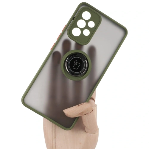 Kup Bizon Case Hybrid Ring Samsung Galaxy A53 5G füstös zöld kerettel - BIZ7506 - {ean13} - Sklep Home Screen