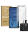 Kup Bizon Glass Edge edzett üveg - [2 PACK] + lencsevédő Samsung Galaxy A53 fekete - BIZ1160 - {ean13} - Sklep Home Screen