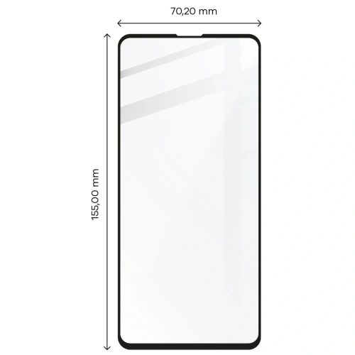 Buy Bizon Glass Edge tempered glass - [2 PACK] + lens protection Samsung Galaxy A53 black - BIZ1160 - {ean13} - Home Screen Store Europe