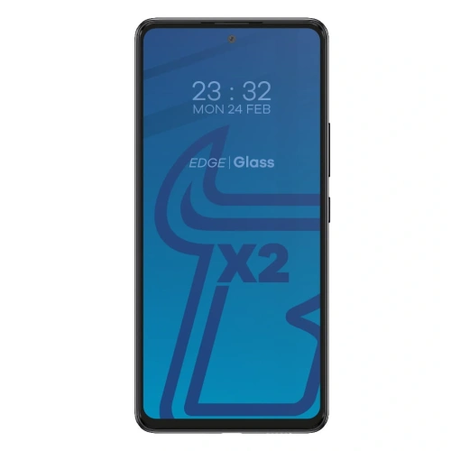 Kup Bizon Glass Edge edzett üveg - [2 PACK] + lencsevédő Samsung Galaxy A53 fekete - BIZ1160 - {ean13} - Sklep Home Screen