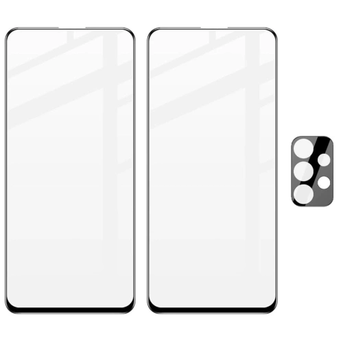 Buy Bizon Glass Edge tempered glass - [2 PACK] + lens protection Samsung Galaxy A53 black - BIZ1160 - {ean13} - Home Screen Store Europe