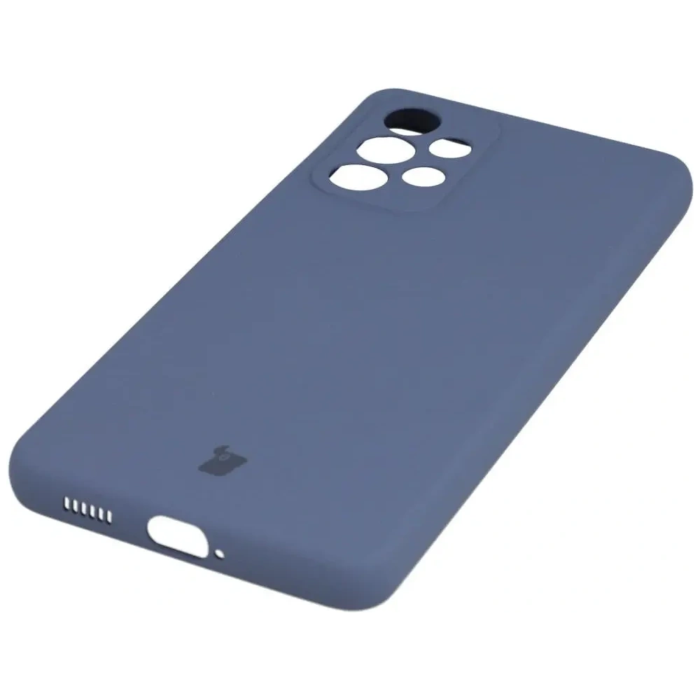 Etui Bizon Case Silicone do Samsung Galaxy A53 5G szare
