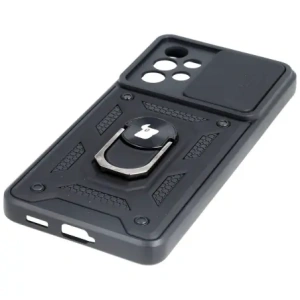 Bizon Case CamShield Ring Samsung Galaxy A53 5G fekete
