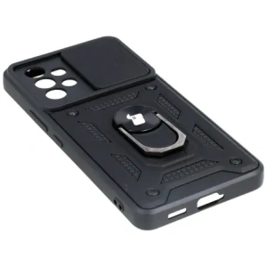 Bizon Case CamShield Ring Samsung Galaxy A53 5G fekete
