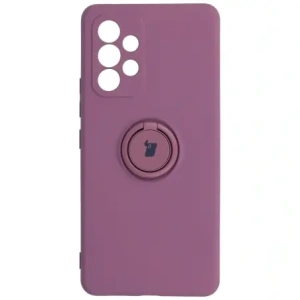 Kup Etui Bizon Case Silicone Ring do Galaxy A53 5G, ciemnofioletowe - BIZ7515 - {ean13} - Sklep Home Screen