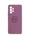 Bizon Case Szilikon Gyűrű Samsung Galaxy A53 5G sötétlila