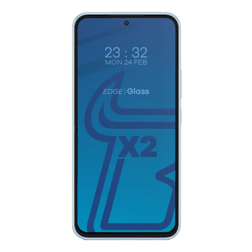 2x Szkło na ekran + szkło na aparat BIZON Edge 2 do Samsung Galaxy A54 5G