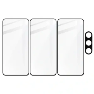 Buy BIZON Edge 2 2x screen glass + camera glass Samsung Galaxy A54 5G - BIZ1169 - {ean13} - Home Screen Store Europe
