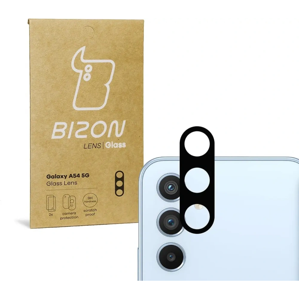 Szkło na aparat Bizon Glass Lens do Samsung Galaxy A54 5G [2 PACK]