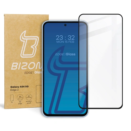 Kup Bizon Glass Edge 2 Samsung Galaxy A54 5G negru - BIZ1171 - {ean13} - Sklep Home Screen