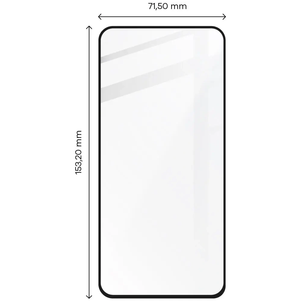 Szkło hartowane Bizon Glass Edge 2 do Samsung Galaxy A54 5G czarne