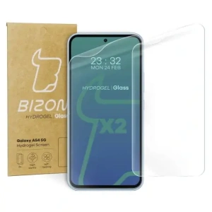 Buy Bizon Glass Hydrogel Samsung Galaxy A54 5G [2 PACK] - BIZ1172 - {ean13} - Home Screen Store Europe