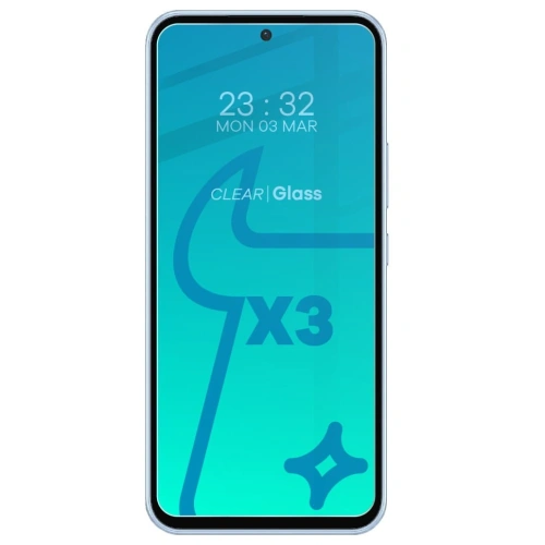 Buy BIZON Clear 2 3x screen glass + camera glass Samsung Galaxy A54 5G - BIZ1173 - {ean13} - Home Screen Store Europe