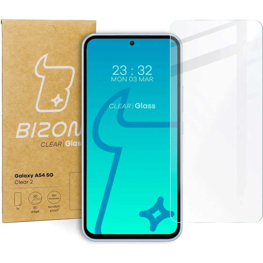 Szkło hartowane Bizon Glass Clear 2 do Samsung Galaxy A54 5G
