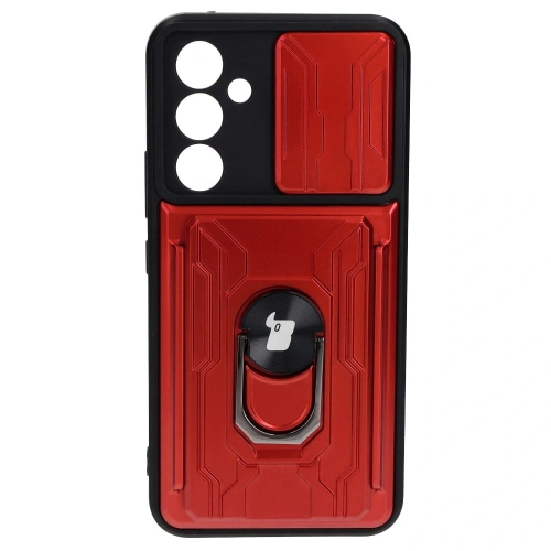Kup Bizon Case Camshield Kartensteckplatz Ring Samsung Galaxy A54 5G rot - BIZ7517 - {ean13} - Sklep Home Screen