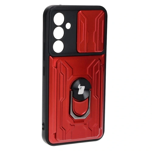 Kup Bizon Case Camshield Kartensteckplatz Ring Samsung Galaxy A54 5G rot - BIZ7517 - {ean13} - Sklep Home Screen