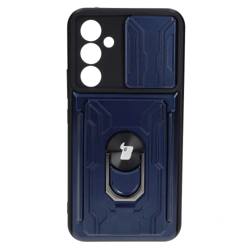 Kup Etui Bizon Case Camshield Card Slot Ring do Samsung Galaxy A54 5G, granatowe - BIZ7518 - {ean13} - Sklep Home Screen