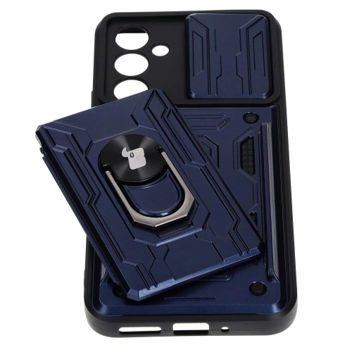 Buy Bizon Case Camshield Card Slot Ring Samsung Galaxy A54 5G navy blue - BIZ7518 - {ean13} - Home Screen Store Europe