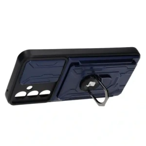 Buy Bizon Case Camshield Card Slot Ring Samsung Galaxy A54 5G navy blue - BIZ7518 - {ean13} - Home Screen Store Europe
