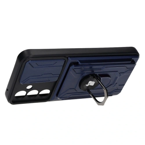Buy Bizon Case Camshield Card Slot Ring Samsung Galaxy A54 5G navy blue - BIZ7518 - {ean13} - Home Screen Store Europe