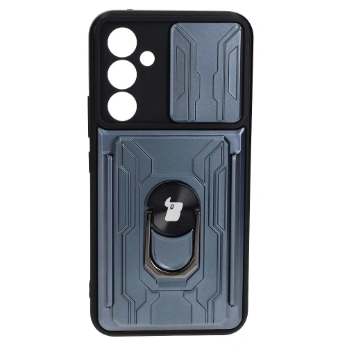 Kup Bizon Case Camshield Kártyahely Gyűrű Samsung Galaxy A54 5G szürke - BIZ7519 - {ean13} - Sklep Home Screen