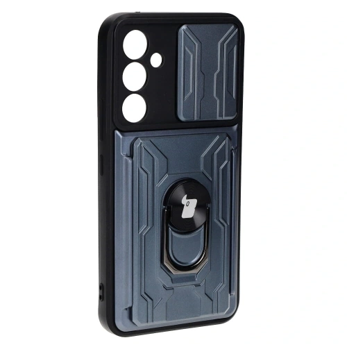 Kup Bizon Case Camshield Kártyahely Gyűrű Samsung Galaxy A54 5G szürke - BIZ7519 - {ean13} - Sklep Home Screen