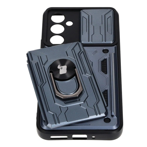 Kup Bizon Case Camshield Kártyahely Gyűrű Samsung Galaxy A54 5G szürke - BIZ7519 - {ean13} - Sklep Home Screen