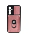 Kup Etui Bizon Case Camshield Card Slot Ring do Samsung Galaxy A54 5G jasnoróżowe - BIZ7520 - {ean13} - Sklep Home Screen