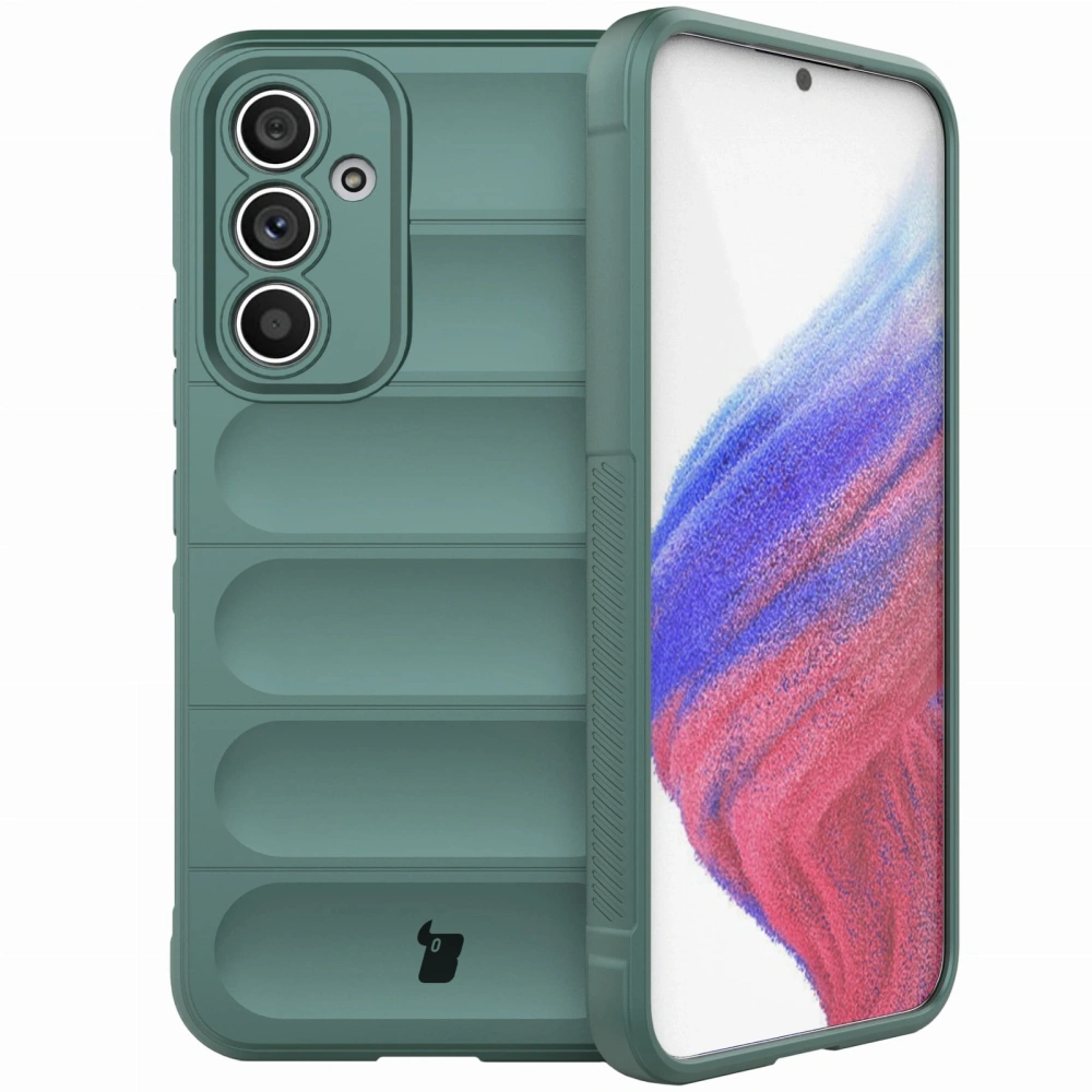 Pancerne etui Bizon Case Tur do Samsung Galaxy A54 5G ciemnozielone