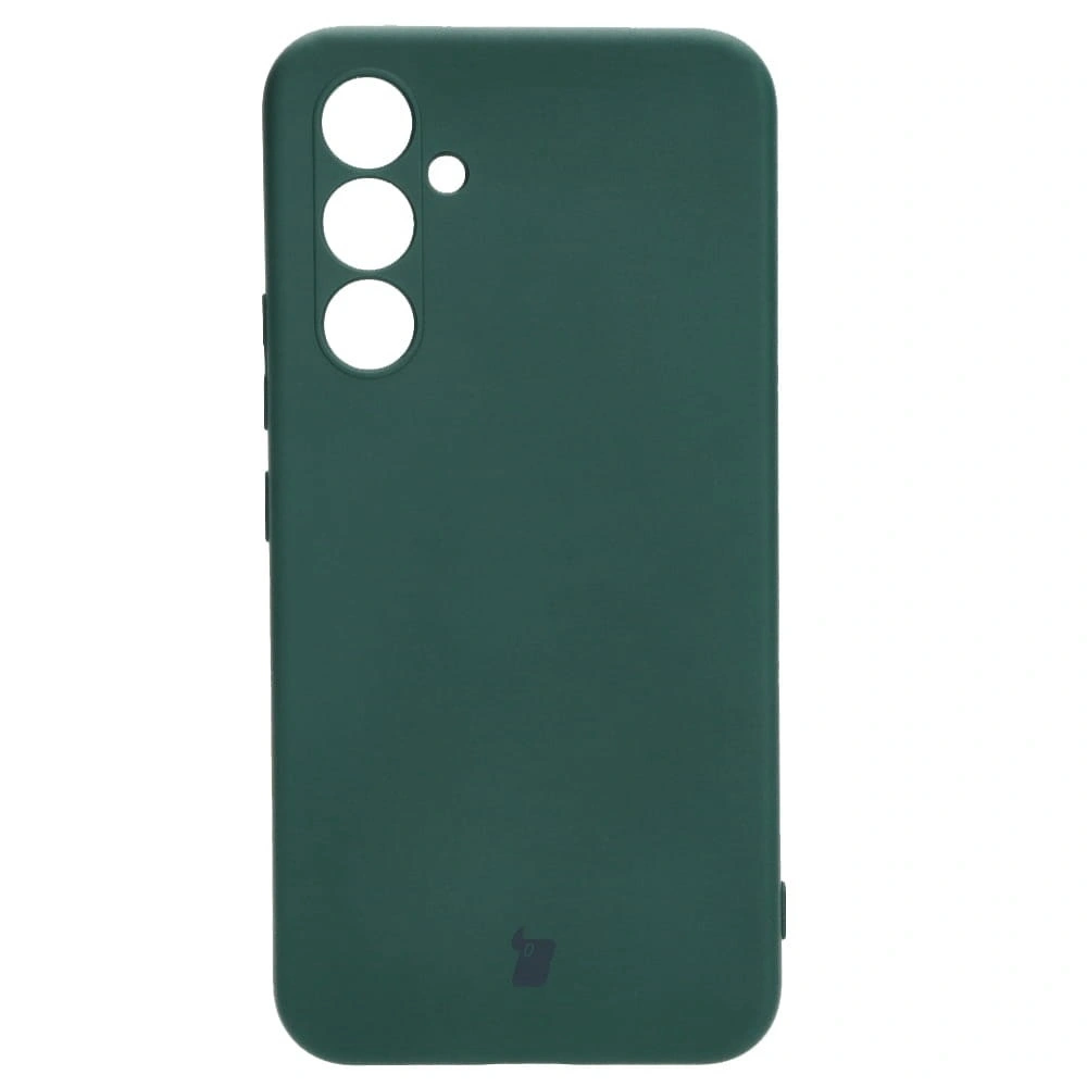 Etui Bizon Case Silicone do Samsung Galaxy A54 5G ciemnozielone