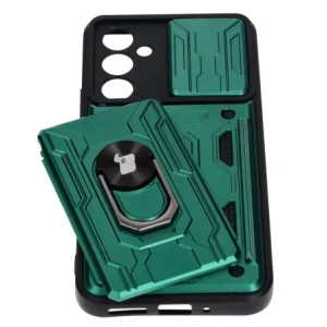 Buy Bizon Case Camshield Card Slot Ring Samsung Galaxy A54 5G green - BIZ7525 - {ean13} - Home Screen Store Europe