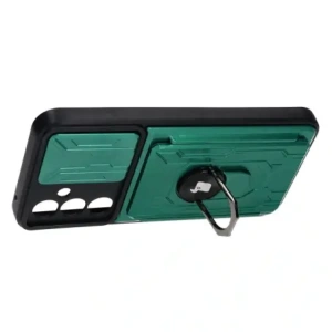 Buy Bizon Case Camshield Card Slot Ring Samsung Galaxy A54 5G green - BIZ7525 - {ean13} - Home Screen Store Europe