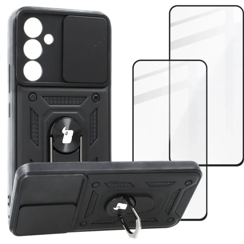 Kup Bizon Case Camshield Pack Hülle + 2x Displayschutzglas Samsung Galaxy A54 5G schwarz - BIZ7526 - {ean13} - Sklep Home Screen