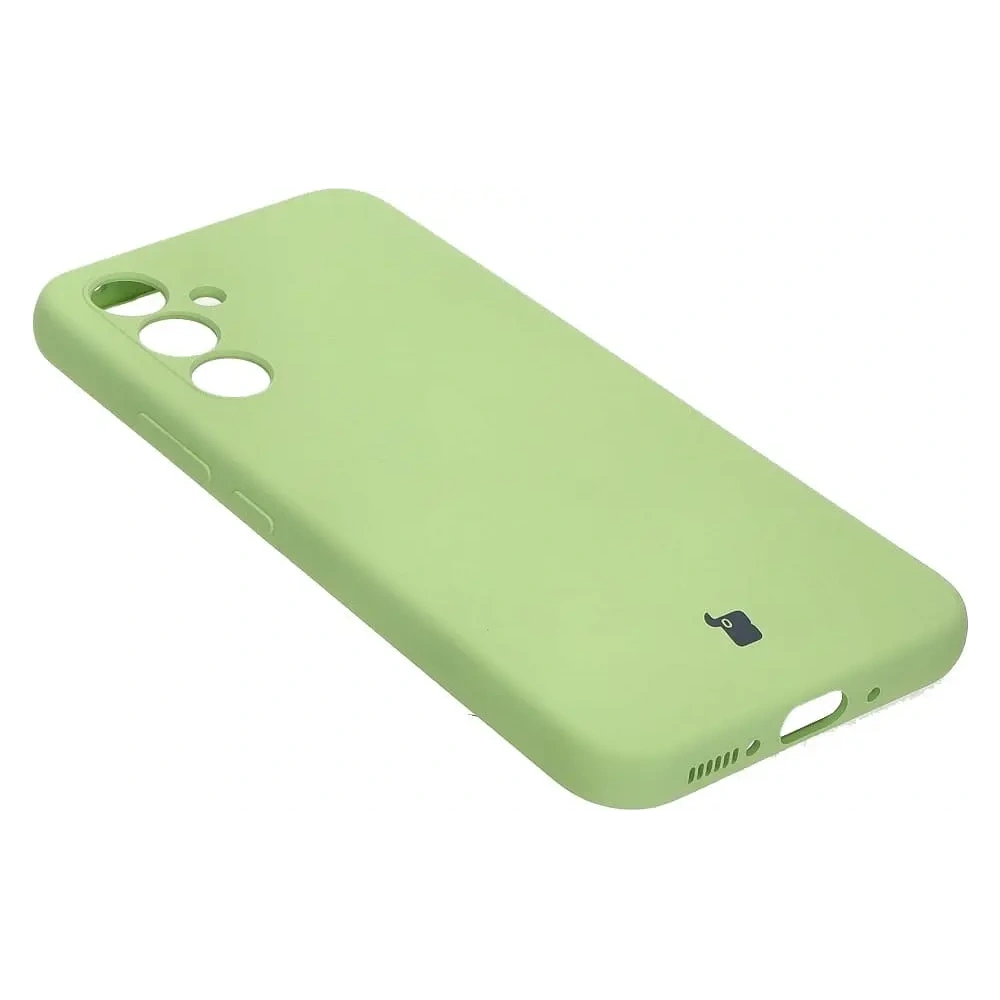 Etui Bizon Case Silicone do Samsung Galaxy A54 5G jasnozielone