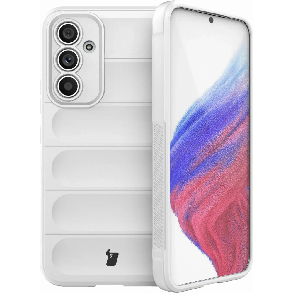 Pancerne etui Bizon Case Tur do Samsung Galaxy A54 5G białe