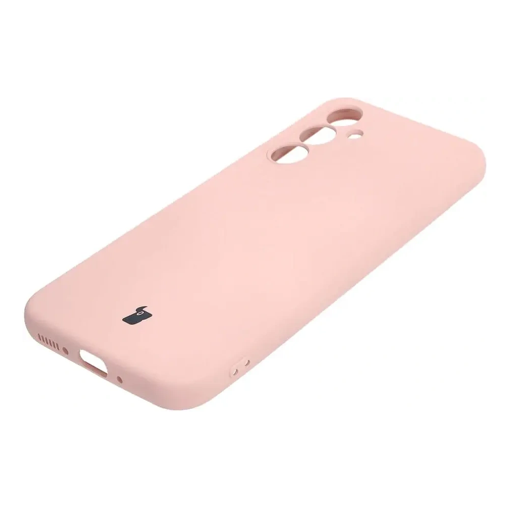 Etui Bizon Case Silicone do Samsung Galaxy A54 5G jasnoróżowe