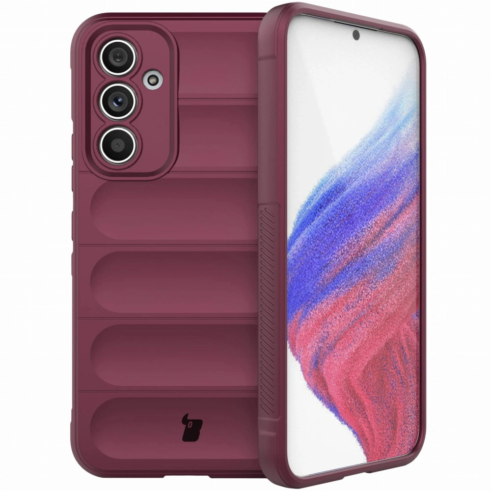 Pancerne etui Bizon Case Tur do Samsung Galaxy A54 5G ciemnofioletowe