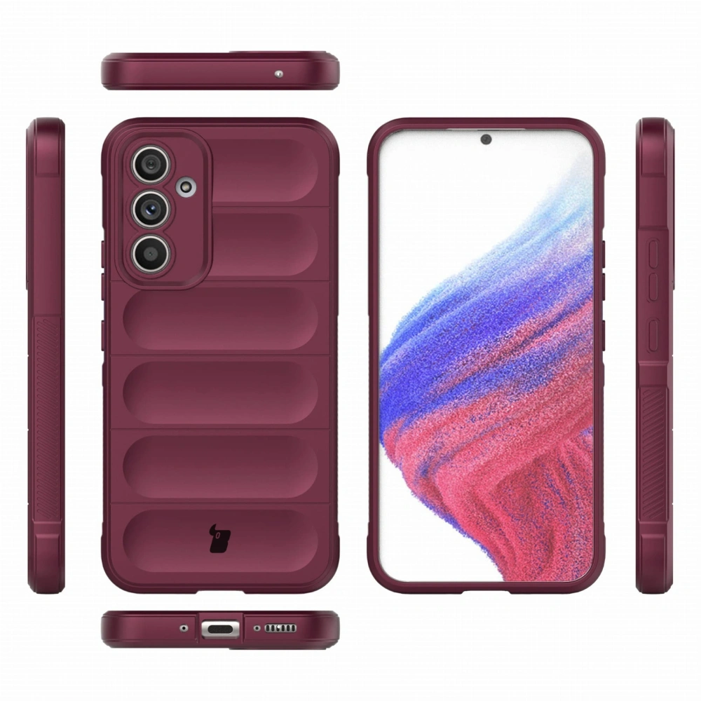 Pancerne etui Bizon Case Tur do Samsung Galaxy A54 5G ciemnofioletowe