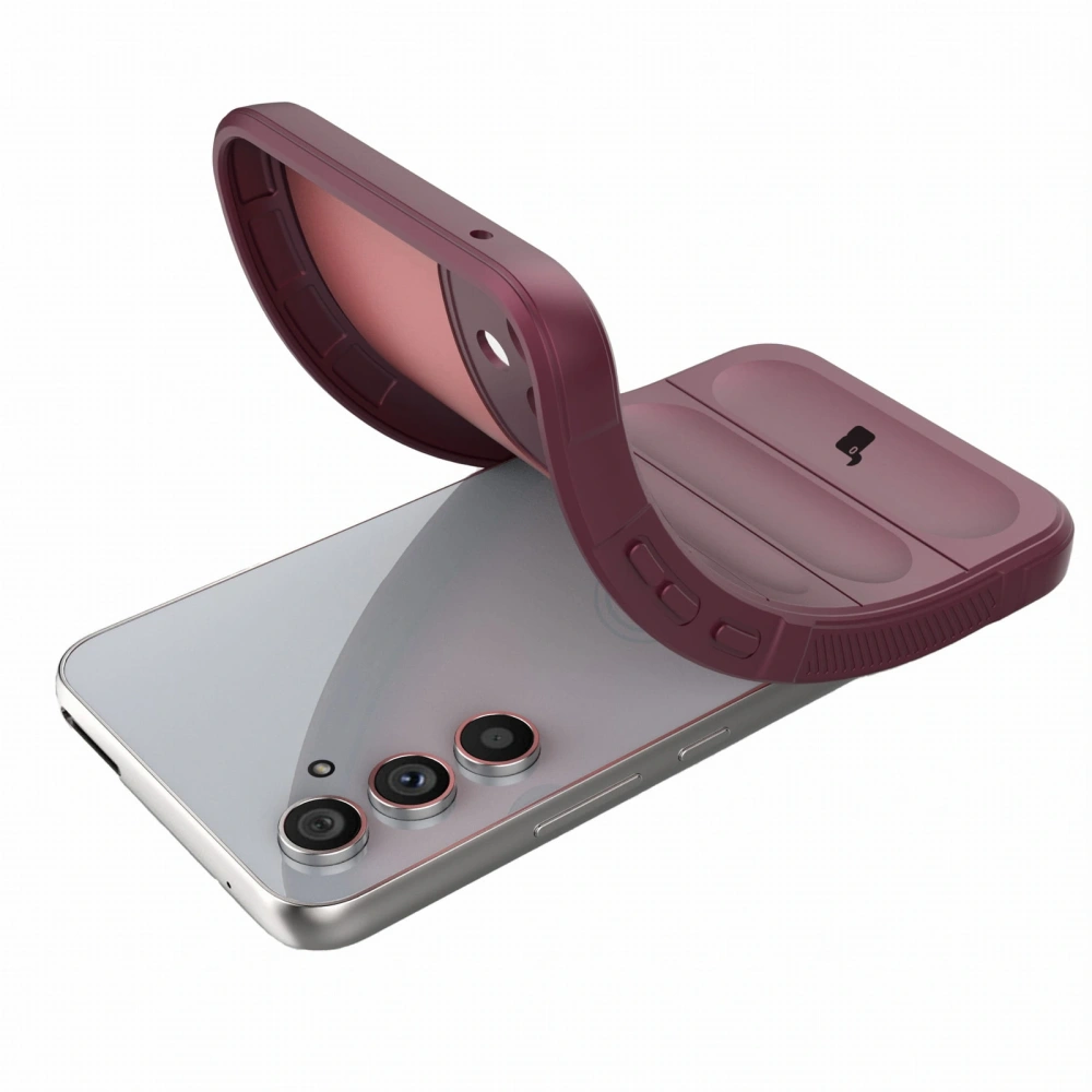 Pancerne etui Bizon Case Tur do Samsung Galaxy A54 5G ciemnofioletowe