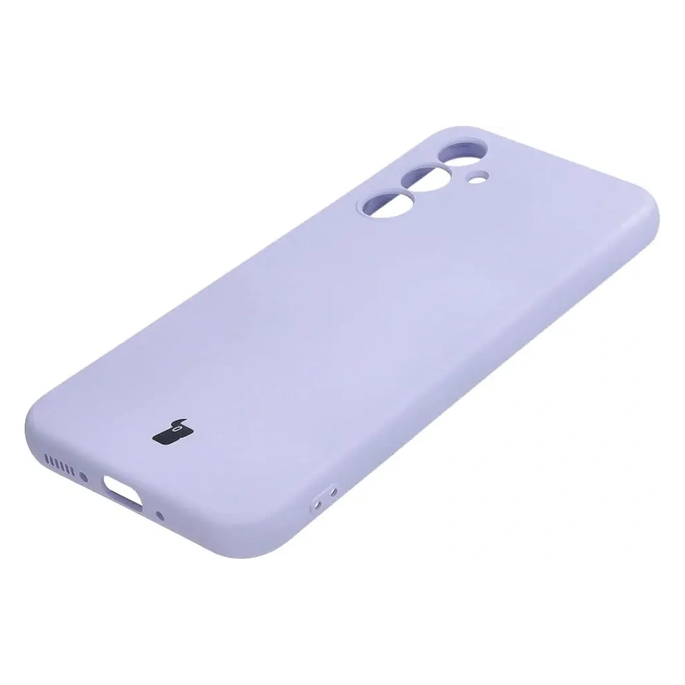 Etui Bizon Case Silicone do Samsung Galaxy A54 5G jasnofioletowe