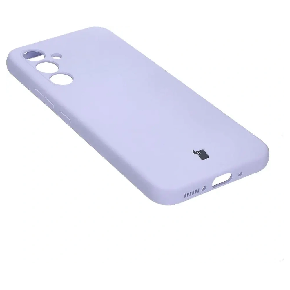 Etui Bizon Case Silicone do Samsung Galaxy A54 5G jasnofioletowe