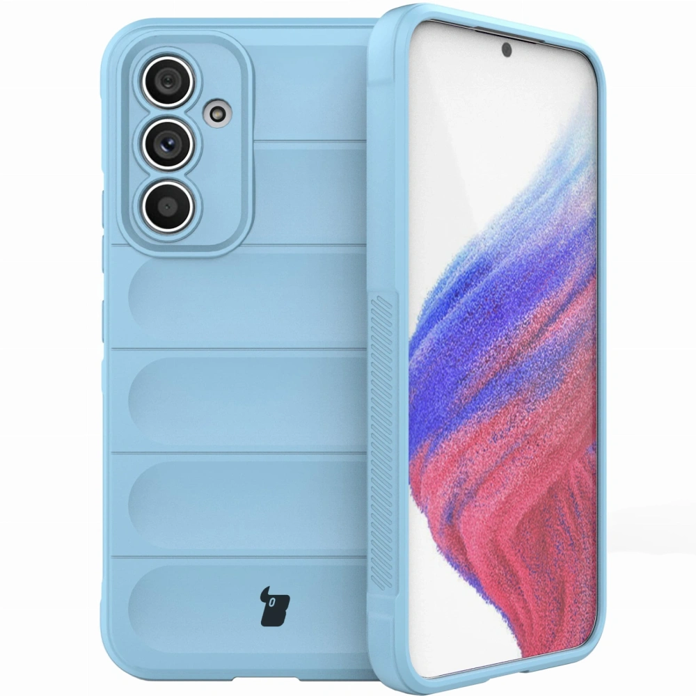 Pancerne etui Bizon Case Tur do Samsung Galaxy A54 5G jasnoniebieskie
