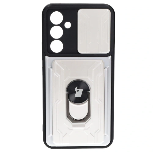 Kup Bizon Case Camshield Kártyahely Gyűrű Samsung Galaxy A54 5G fehér - BIZ7533 - {ean13} - Sklep Home Screen