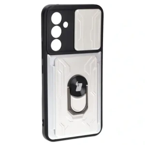 Buy Bizon Case Camshield Card Slot Ring Samsung Galaxy A54 5G white - BIZ7533 - {ean13} - Home Screen Store Europe