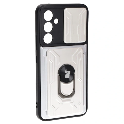 Kup Etui Bizon Case Camshield Card Slot Ring do Samsung Galaxy A54 5G, białe - BIZ7533 - {ean13} - Sklep Home Screen
