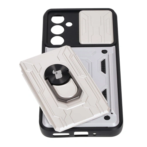 Kup Bizon Case Camshield Kártyahely Gyűrű Samsung Galaxy A54 5G fehér - BIZ7533 - {ean13} - Sklep Home Screen
