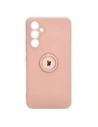 Bizon Case Szilikon Gyűrű Sq do Samsung Galaxy A54 5G világos rózsaszín