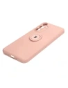 Kup Etui Bizon Case Silicone Ring Sq do Samsung Galaxy A54 5G jasnoróżowe - BIZ7540 - {ean13} - Sklep Home Screen